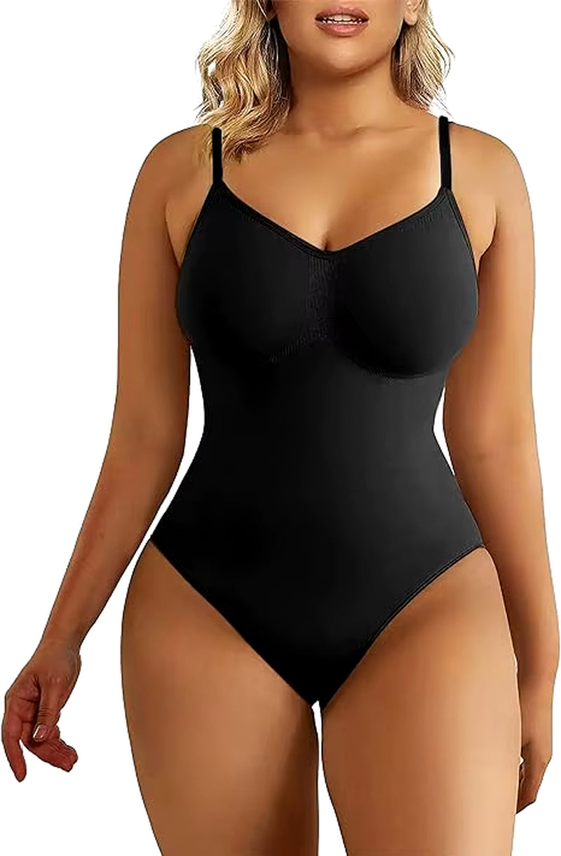 High Quality Elastic Bodysuit for Women Tummy Control Shapewear Seamless Sculpting Thong Body Shaper Slimmer Slimming Tank Top